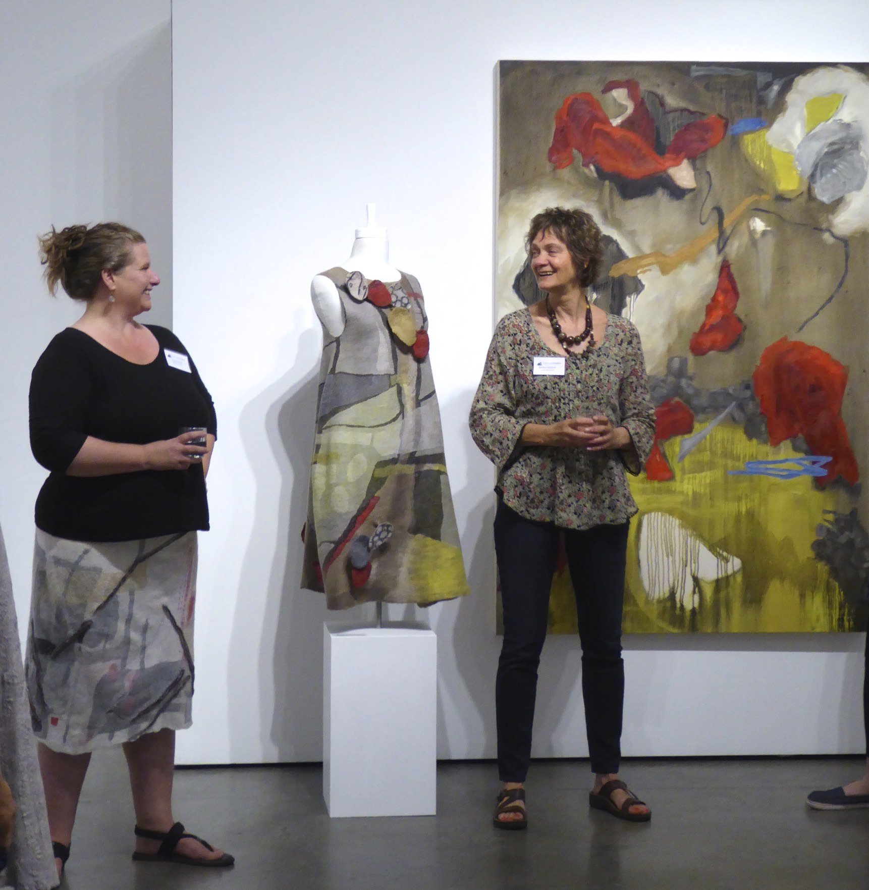 Seymour art gallery, shift exhibition Vancouver, artist talk, Canadian contemporary artist Barbra Edwards