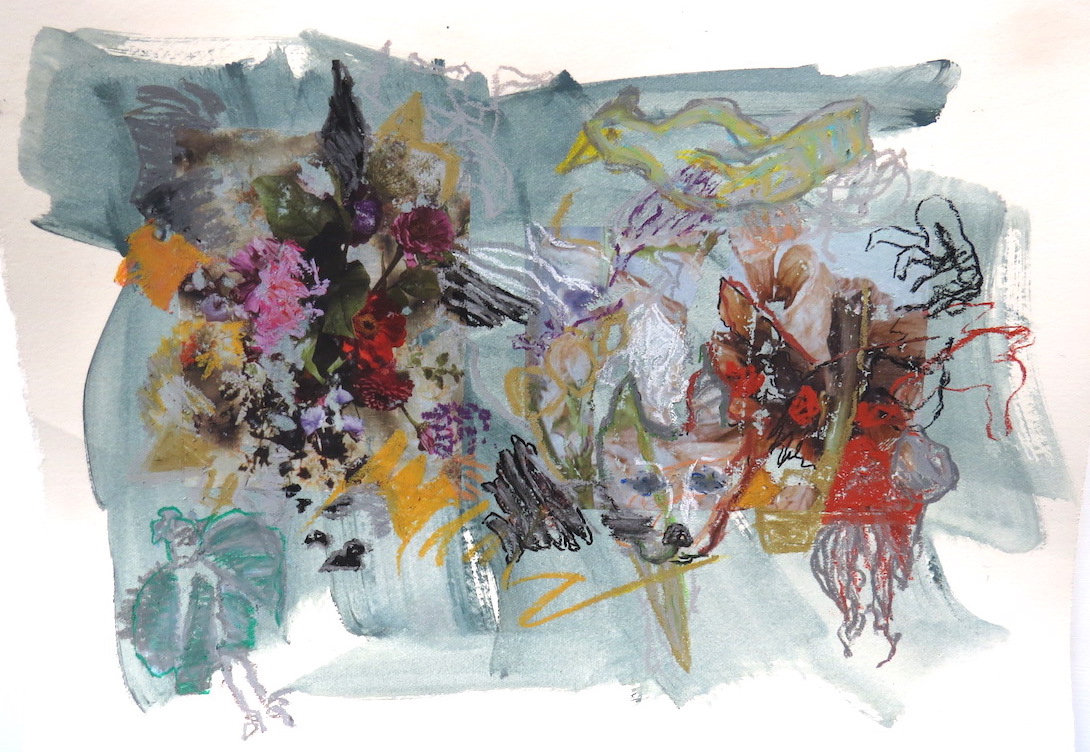 species, mixed media, photopainting, Canadian contemporary artist barbra edwards, Gulf Islands