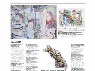 Times Colonist - Barbra Edwards exhibition at Winchester Galleries